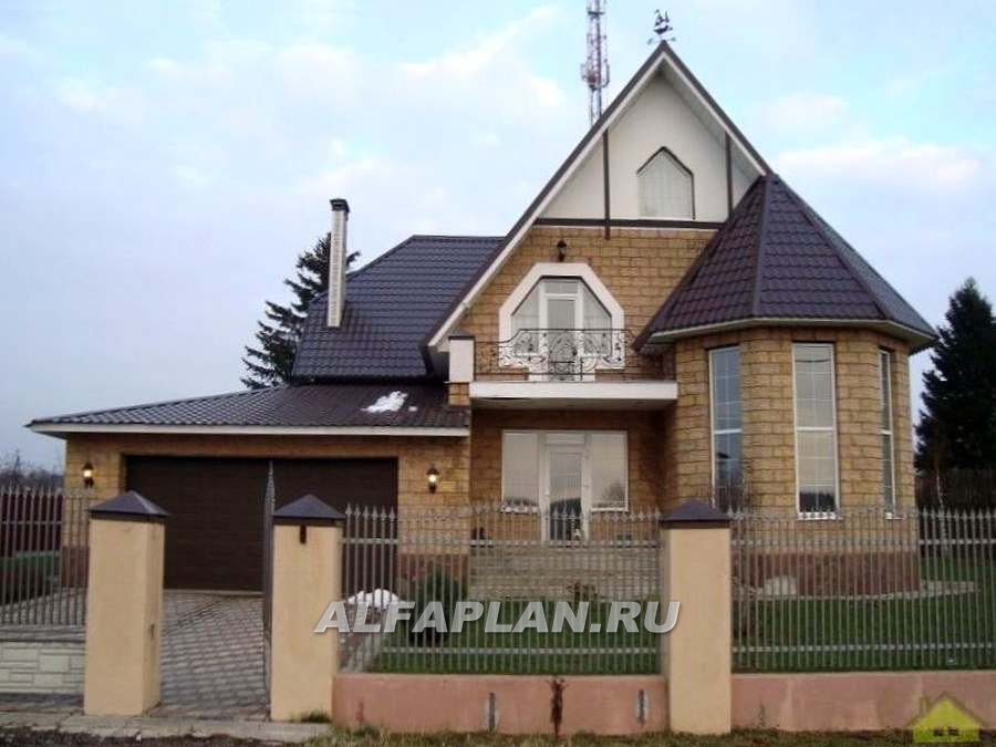 Строительство дома по проекту 89A - фото №1