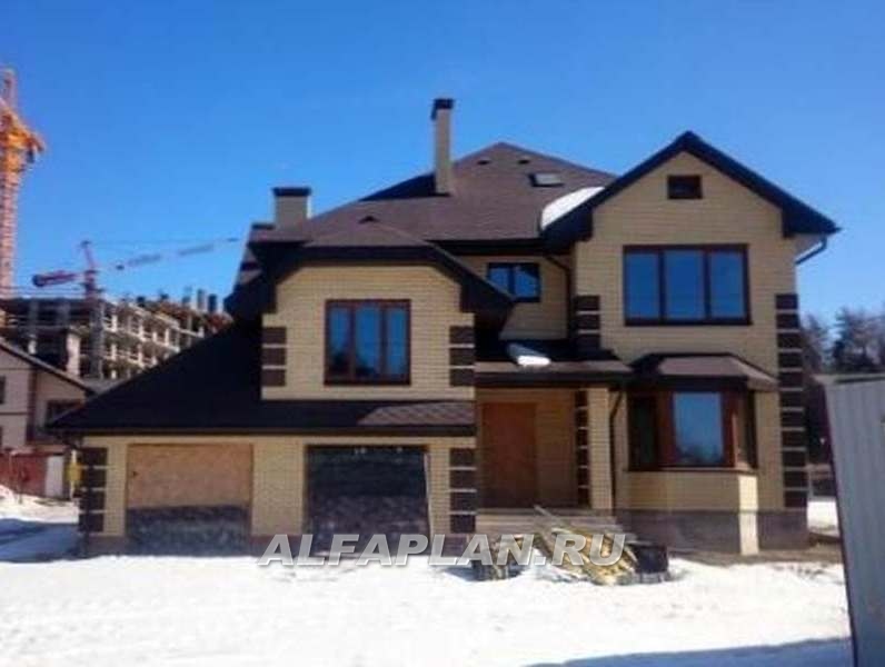 Строительство дома по проекту 93A - фото №2