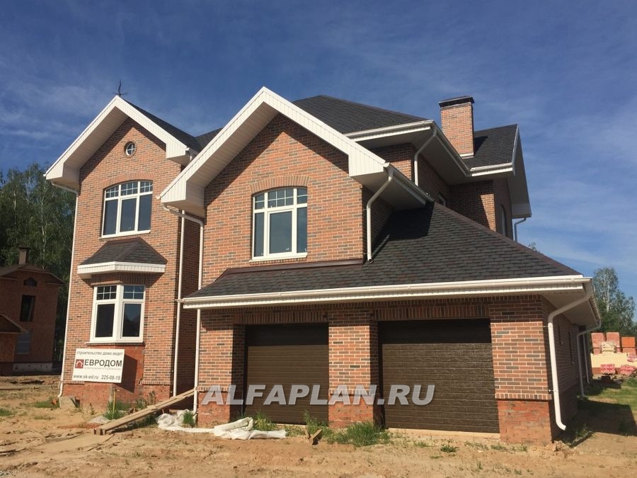 Строительство дома по проекту 93A - фото №2