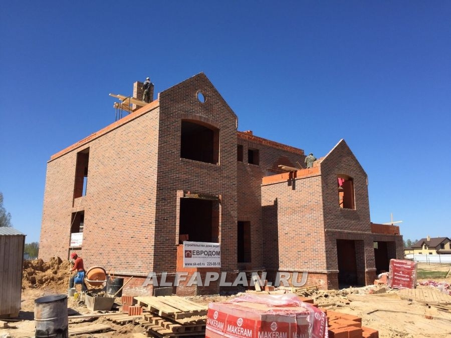 Строительство дома по проекту 93A - фото №10