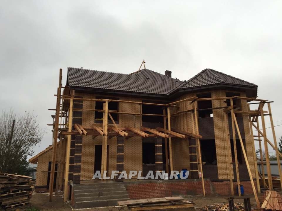 Строительство дома по проекту 93A - фото №10