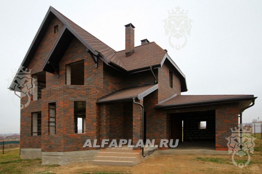 Строительство дома по проекту 102A - фото №19