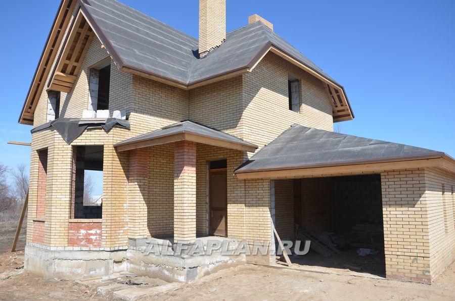 Строительство дома по проекту 102A - фото №20