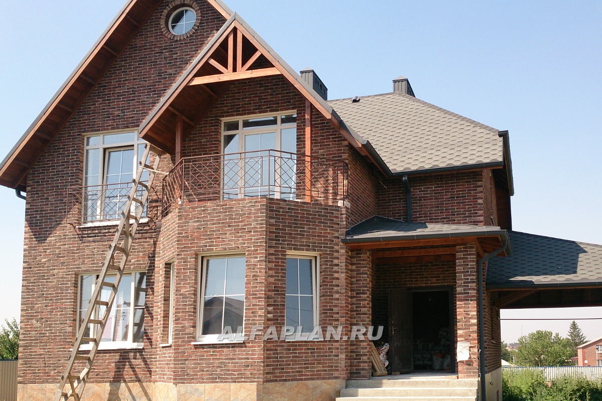 Строительство дома по проекту 102AC - фото №1