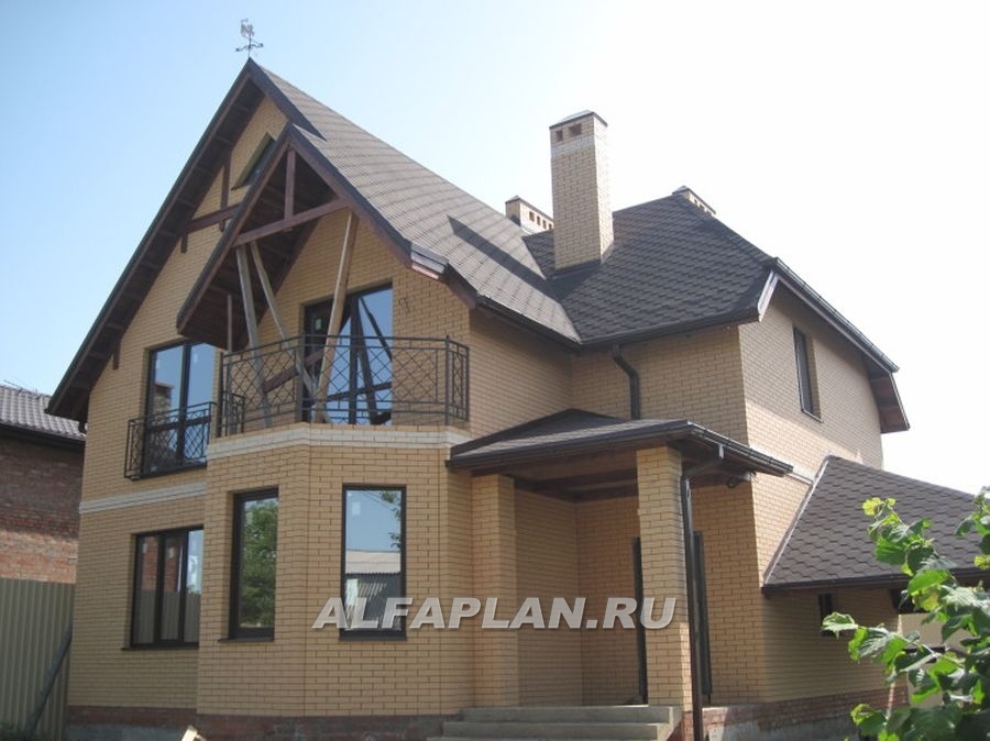 Строительство дома по проекту 102AC - фото №1