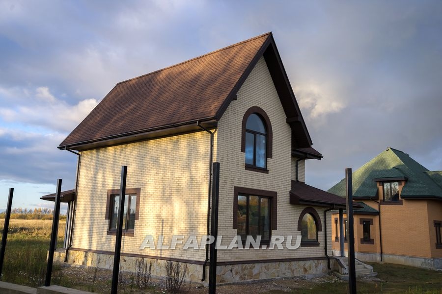 Строительство дома по проекту 103A - фото №1