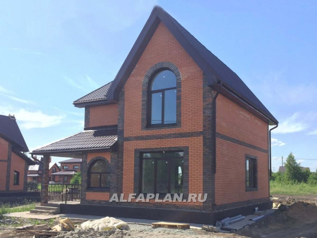 Строительство дома по проекту 103H - фото №14