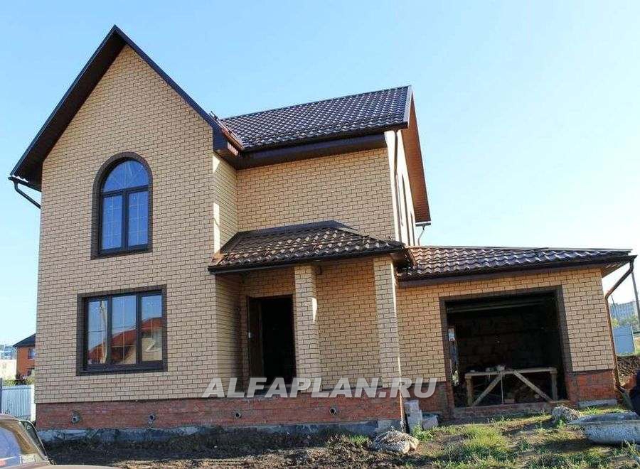 Строительство дома по проекту 103A - фото №3