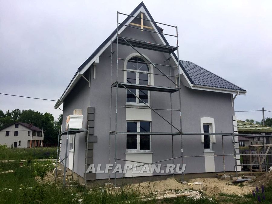 Строительство дома по проекту 103B - фото №5