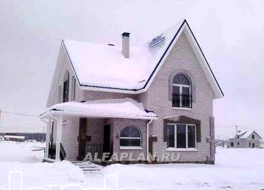 Строительство дома по проекту 103E - фото №3