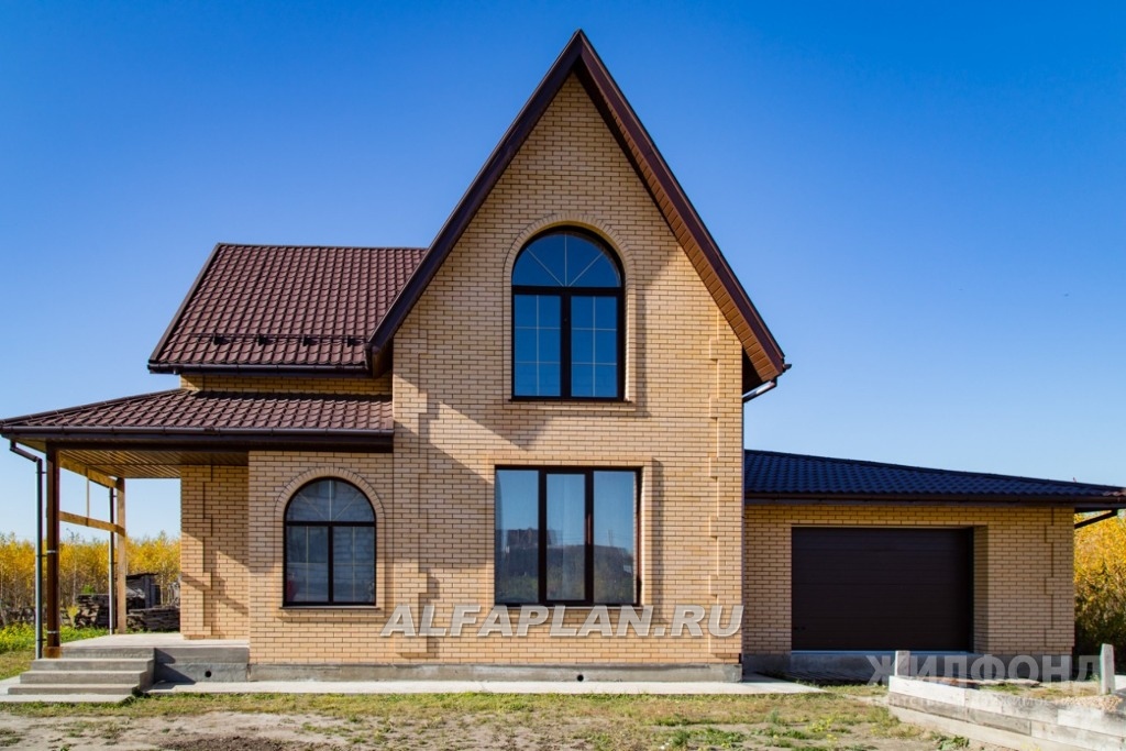 Строительство дома по проекту 103H - фото №1