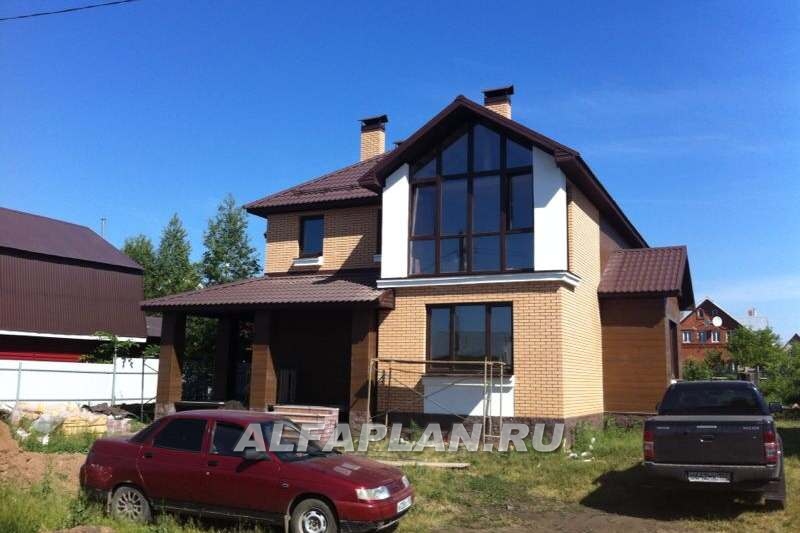 Строительство дома по проекту 106A - фото №2