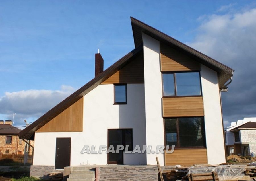 Строительство дома по проекту 145A - фото №4