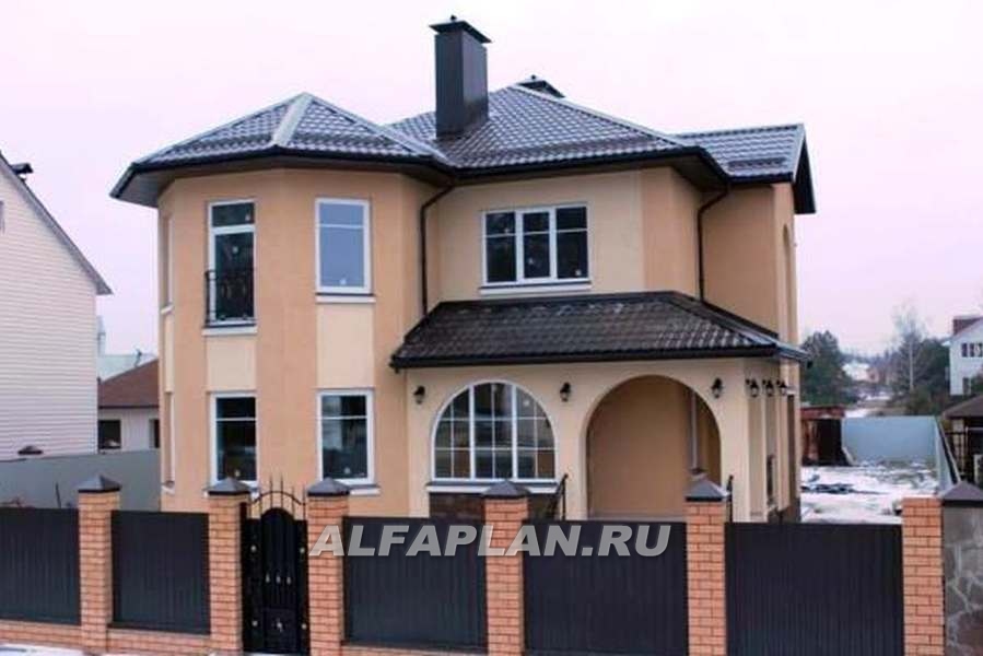 Строительство дома по проекту 147A - фото №1