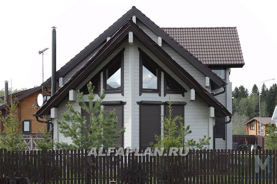 Строительство дома по проекту 33B - фото №2