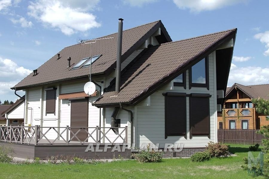 Строительство дома по проекту 33B - фото №4