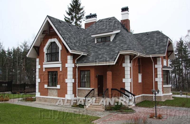 Строительство дома по проекту 38A - фото №1