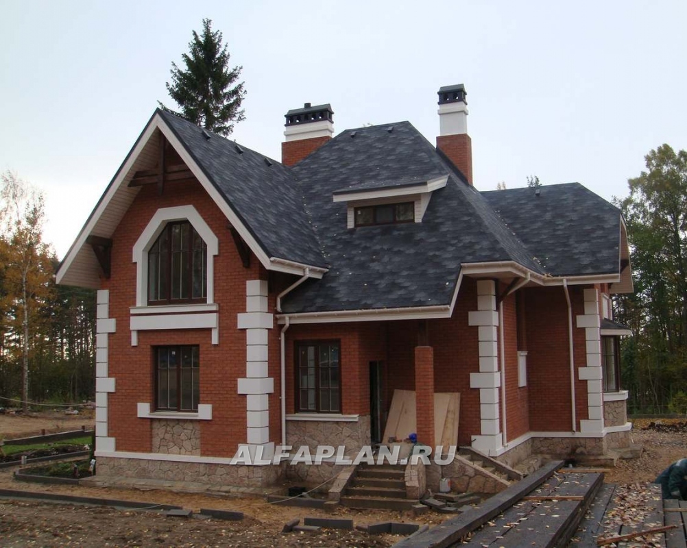 Строительство дома по проекту 38A - фото №5