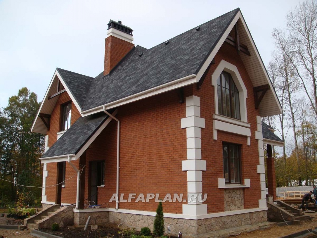 Строительство дома по проекту 38A - фото №10