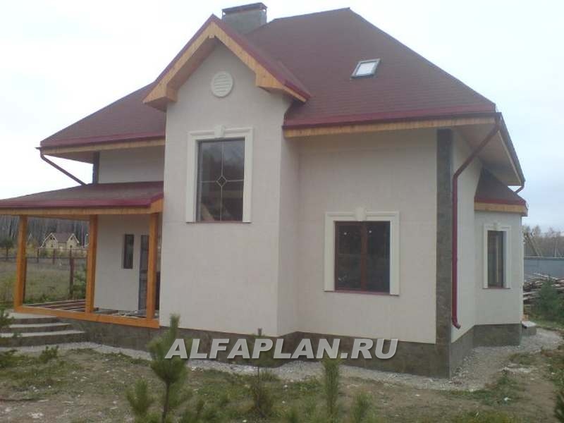 Строительство дома по проекту 43A - фото №2