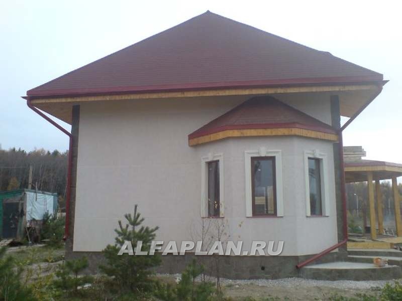 Строительство дома по проекту 43A - фото №5