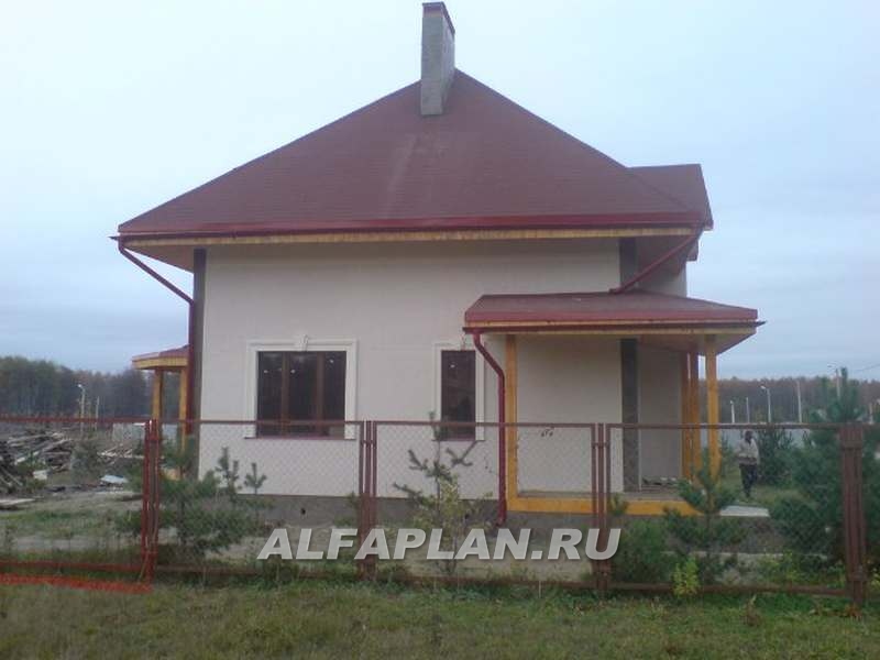 Строительство дома по проекту 43A - фото №9