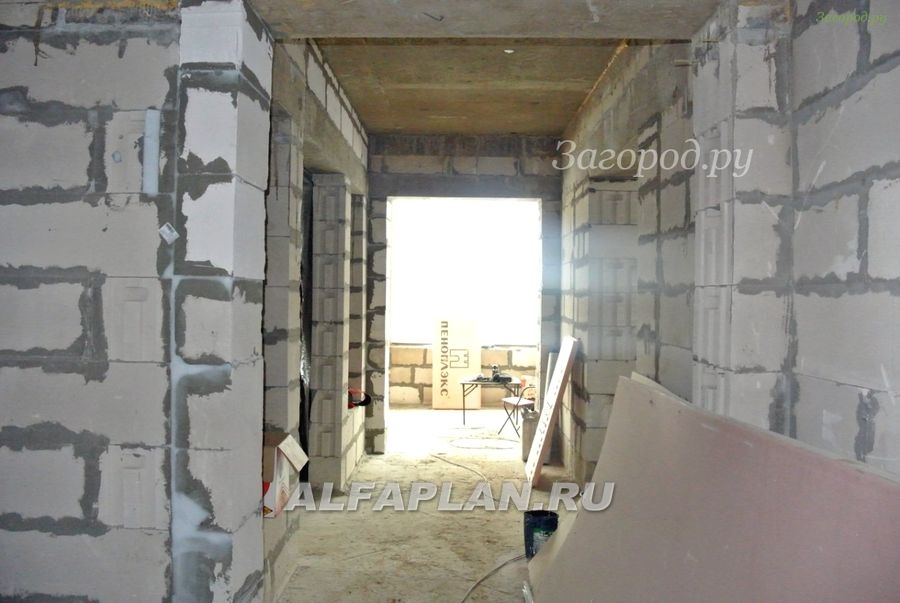 Строительство дома по проекту 45A - фото №9