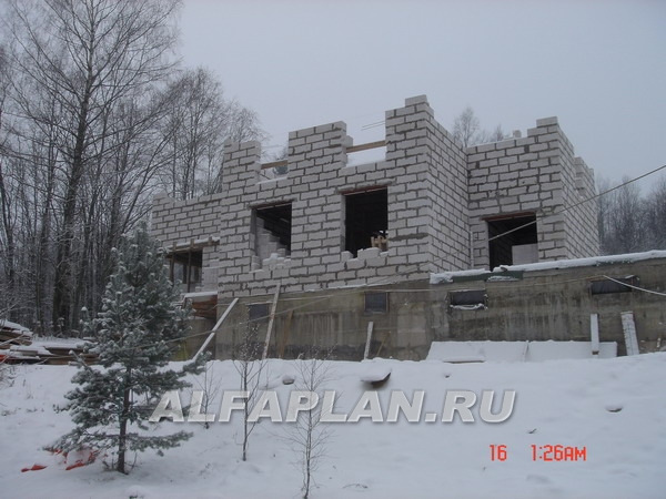 Строительство дома по проекту 48B - фото №1