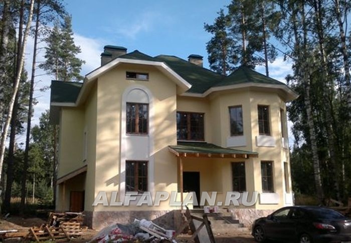 Строительство дома по проекту 49A - фото №2