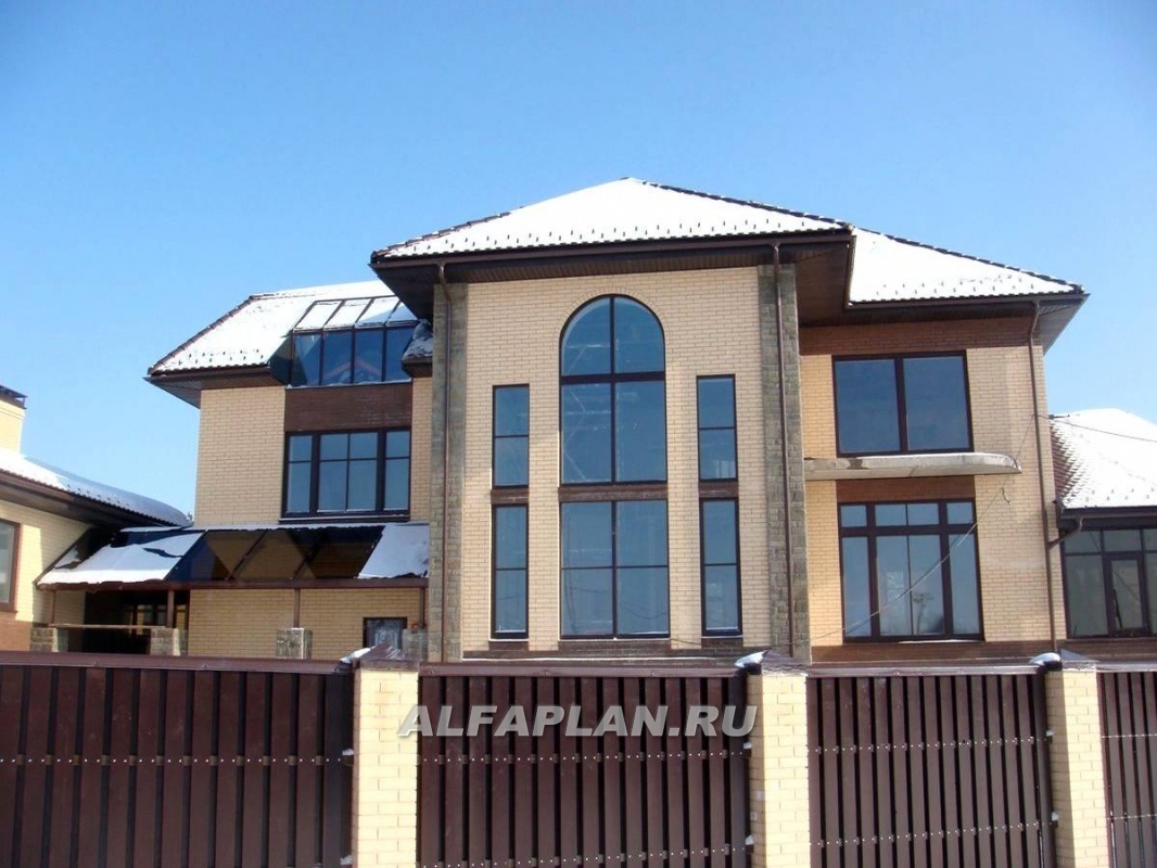 Строительство дома по проекту 58A - фото №8