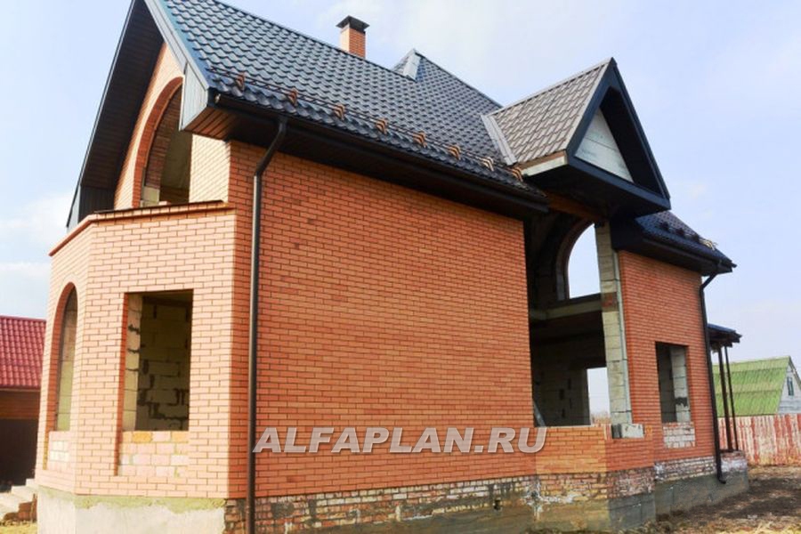 Строительство дома по проекту 65A - фото №2