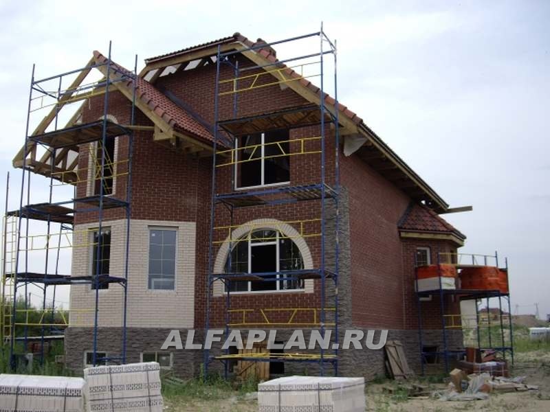 Строительство дома по проекту 70B - фото №5