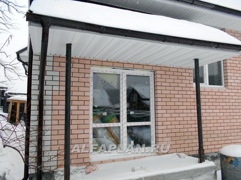 Строительство дома по проекту 73B - фото №6