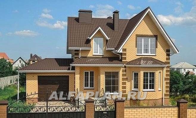 Строительство дома по проекту 73B - фото №1