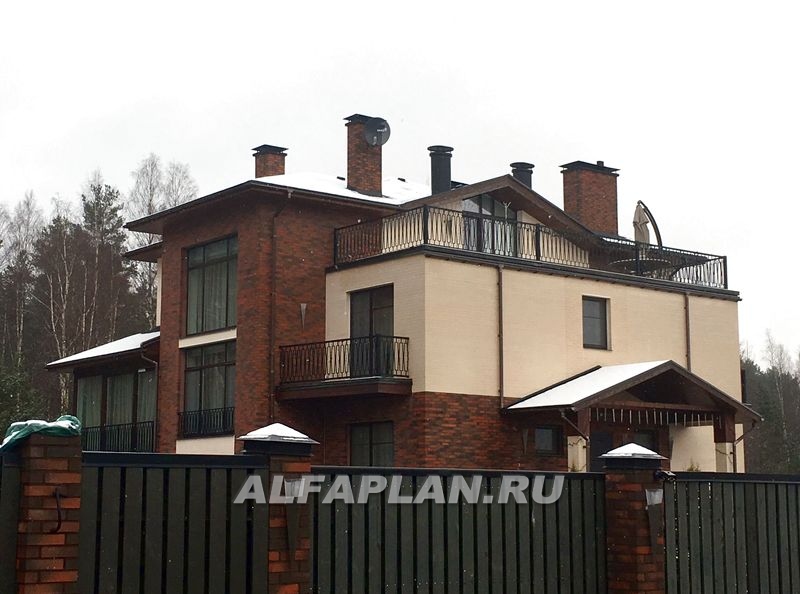 Строительство дома по проекту 77A - фото №5