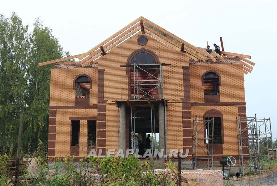 Строительство дома по проекту 78A - фото №10