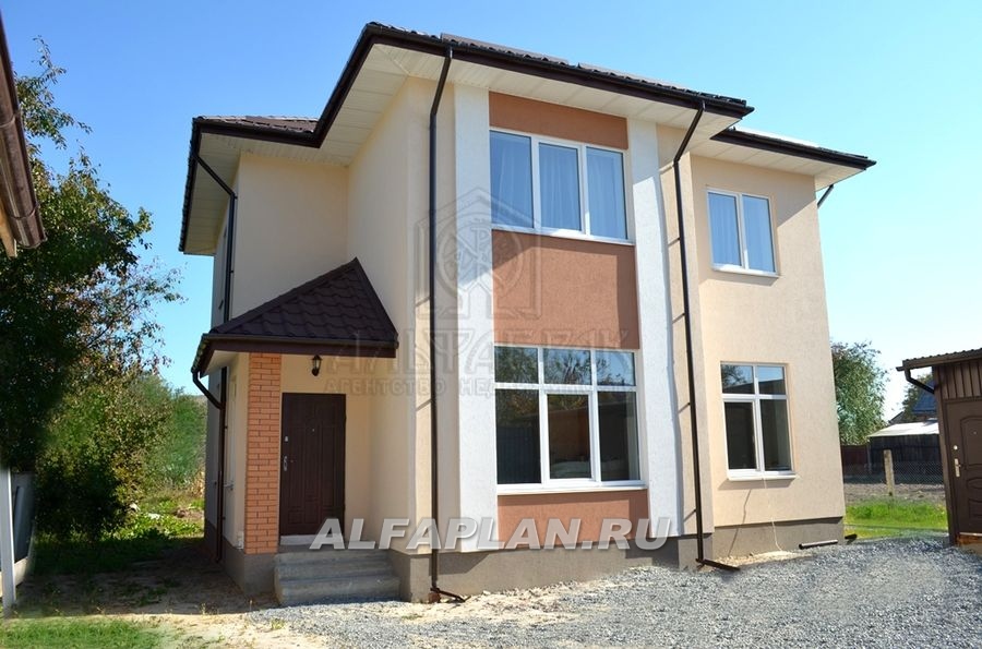 Строительство дома по проекту 82A - фото №2