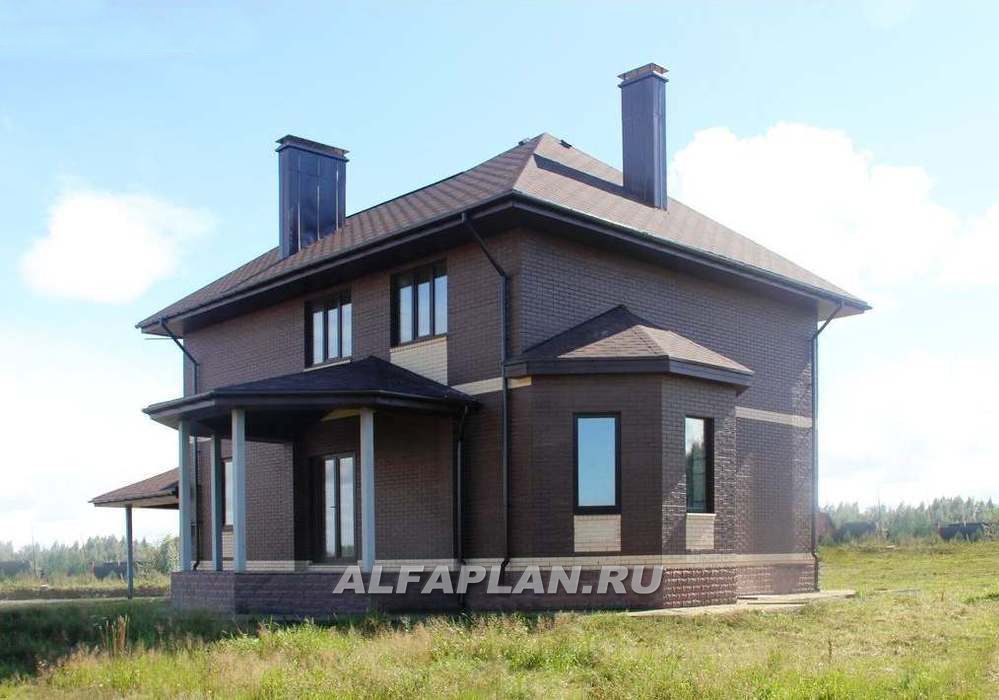 Строительство дома по проекту 87A - фото №10