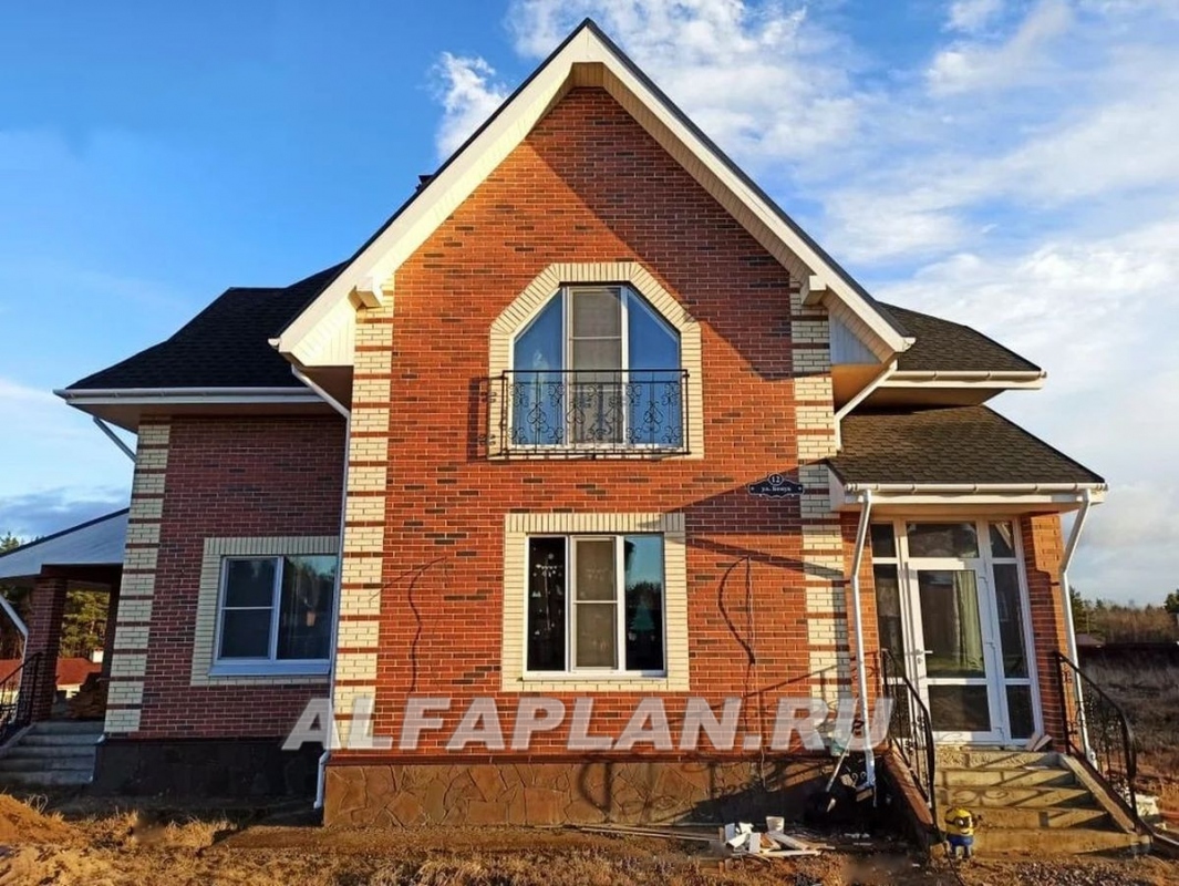 Строительство дома по проекту 88B - фото №1