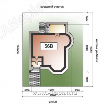 «Ювенил» - проект двухэтажного дома, с эркером и с террасой, просторная планировка - превью дополнительного изображения №5