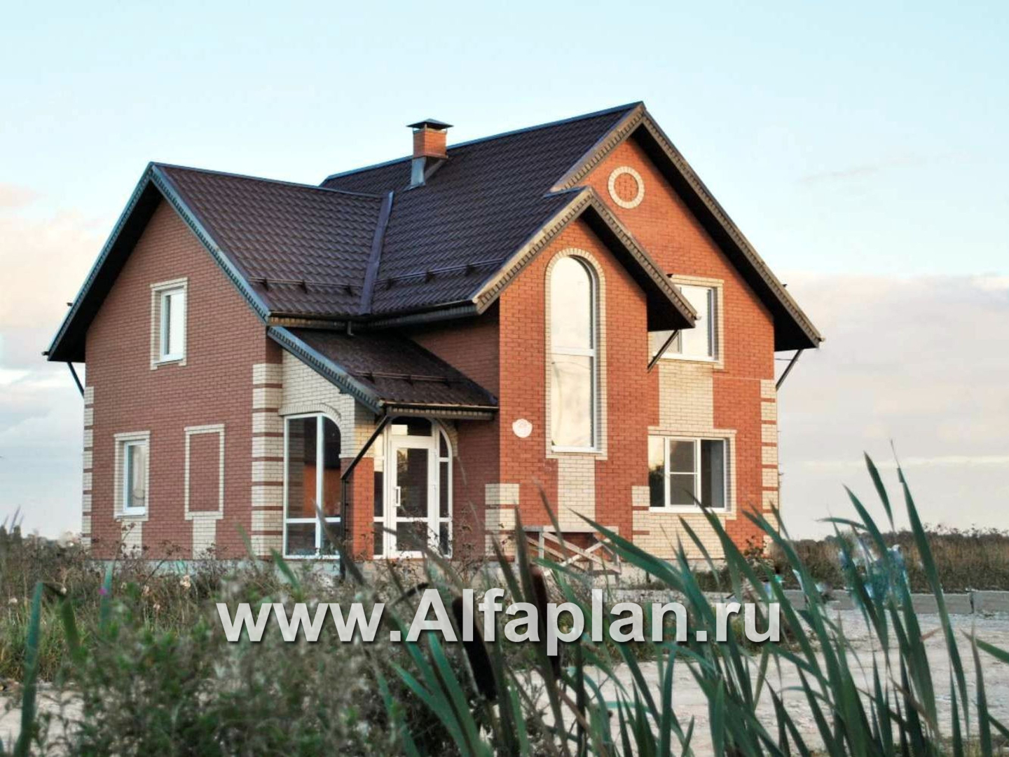 Проекты домов Альфаплан - «Приоритет»-  элегантный коттедж с идеальным планом - дополнительное изображение №2