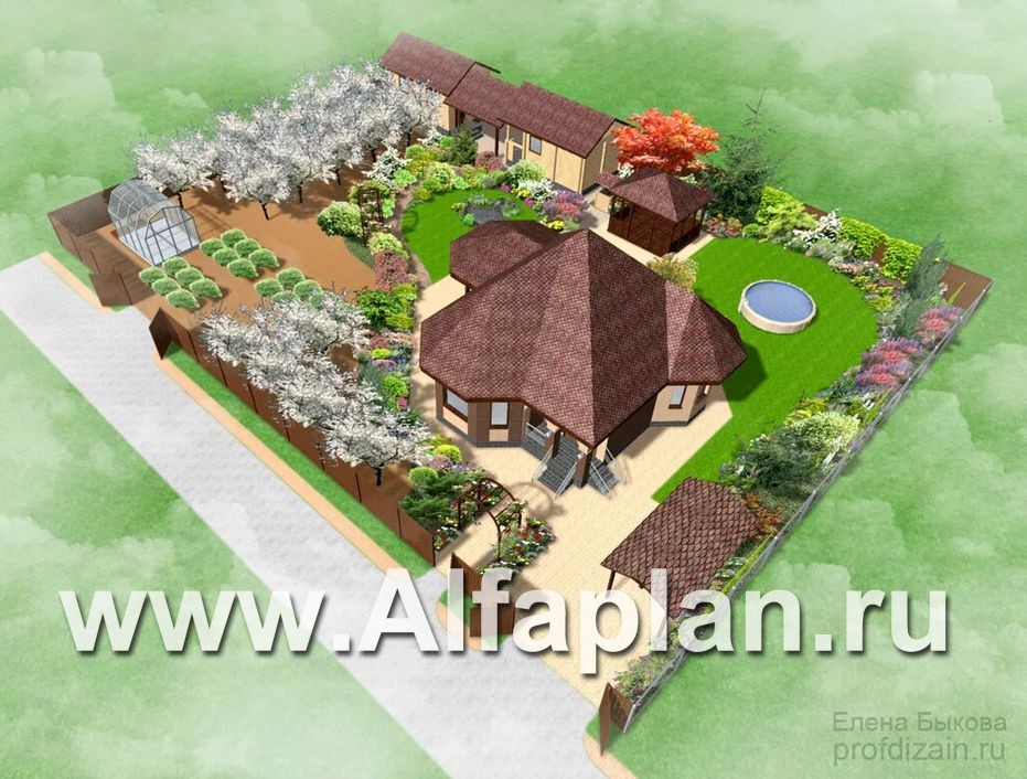 Проекты домов Альфаплан - «Душечка» - удобный дом для жизни и отдыха - дополнительное изображение №8